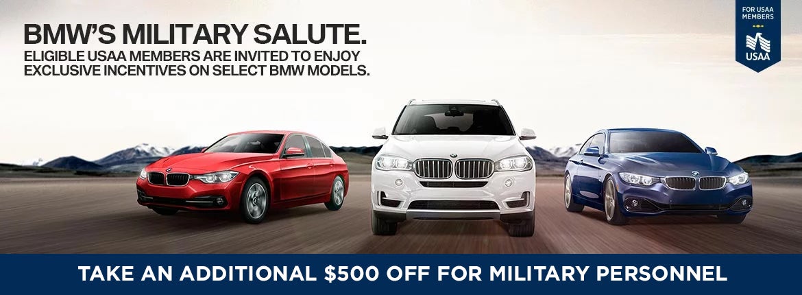BMW Military Incentives Open Road BMW of Edison in Edison NJ
