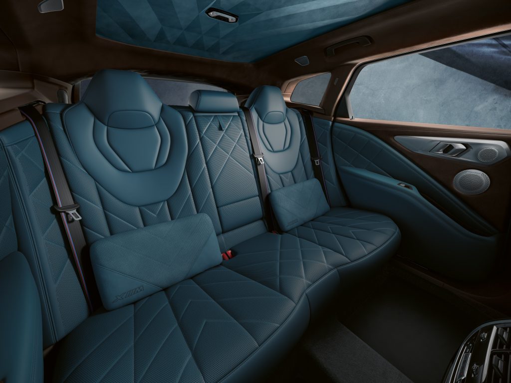 BMW XM Back Seat
