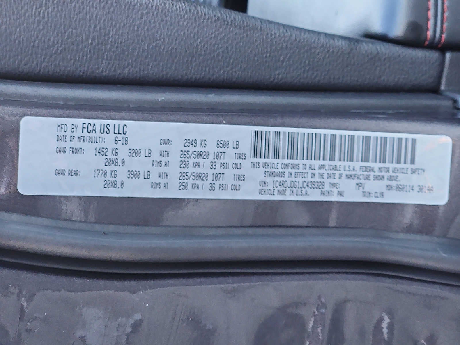 2018 Dodge Durango GT AWD