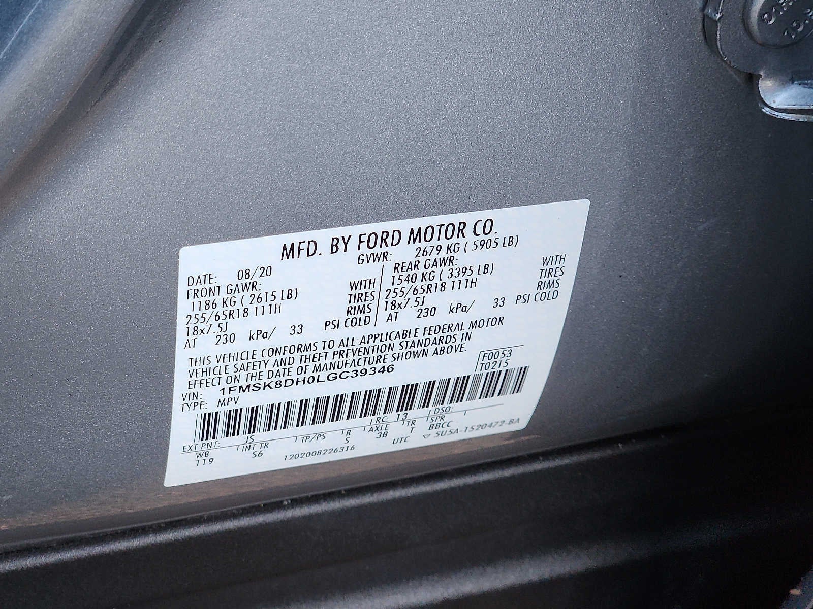 2020 Ford Explorer XLT 4WD