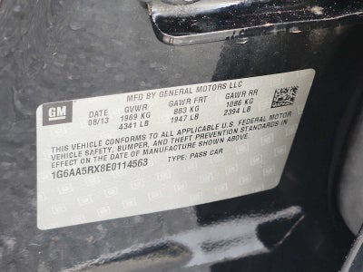 2014 Cadillac ATS 4dr Sdn 2.0L Standard RWD