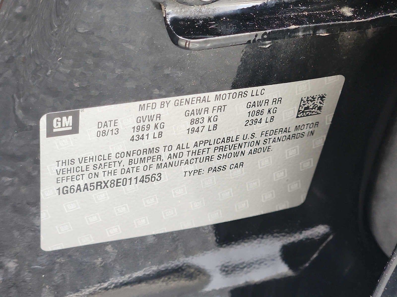 2014 Cadillac ATS 4dr Sdn 2.0L Standard RWD