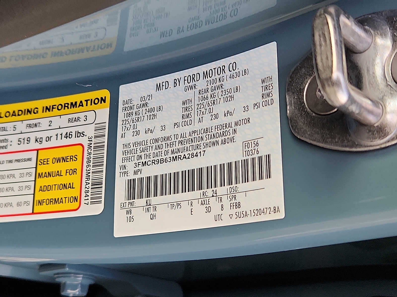 2021 Ford Bronco Sport Big Bend 4x4