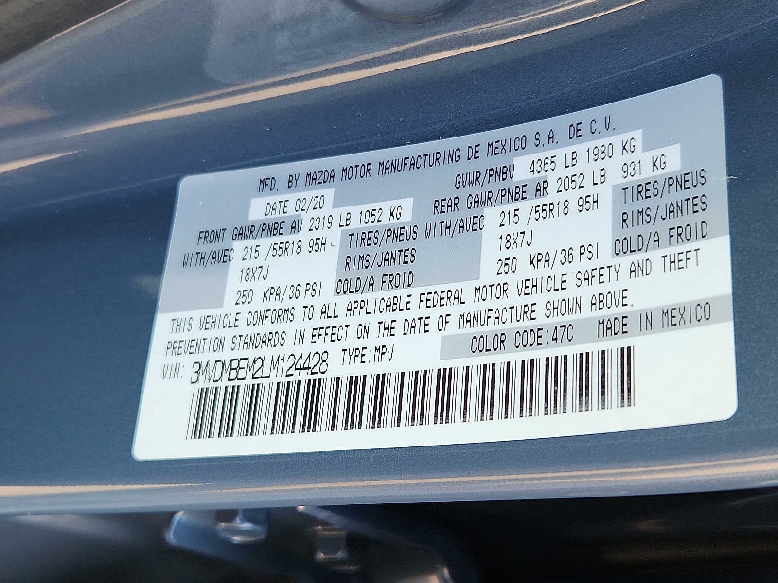 2020 Mazda Mazda CX-30 Premium Package AWD