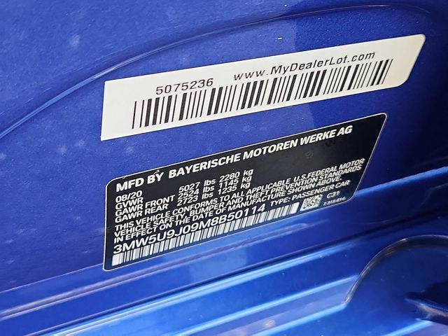 2021 BMW 3 Series M340i xDrive Sedan North America