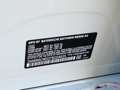 2026 BMW 3 Series 330i NA xDrive Sedan