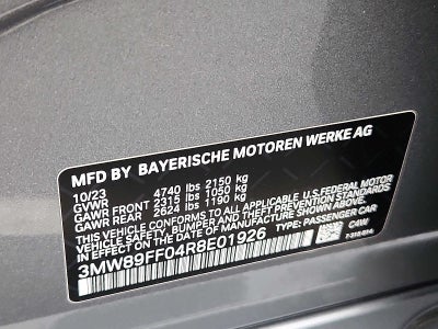 2024 BMW 3 Series 330i xDrive Sedan