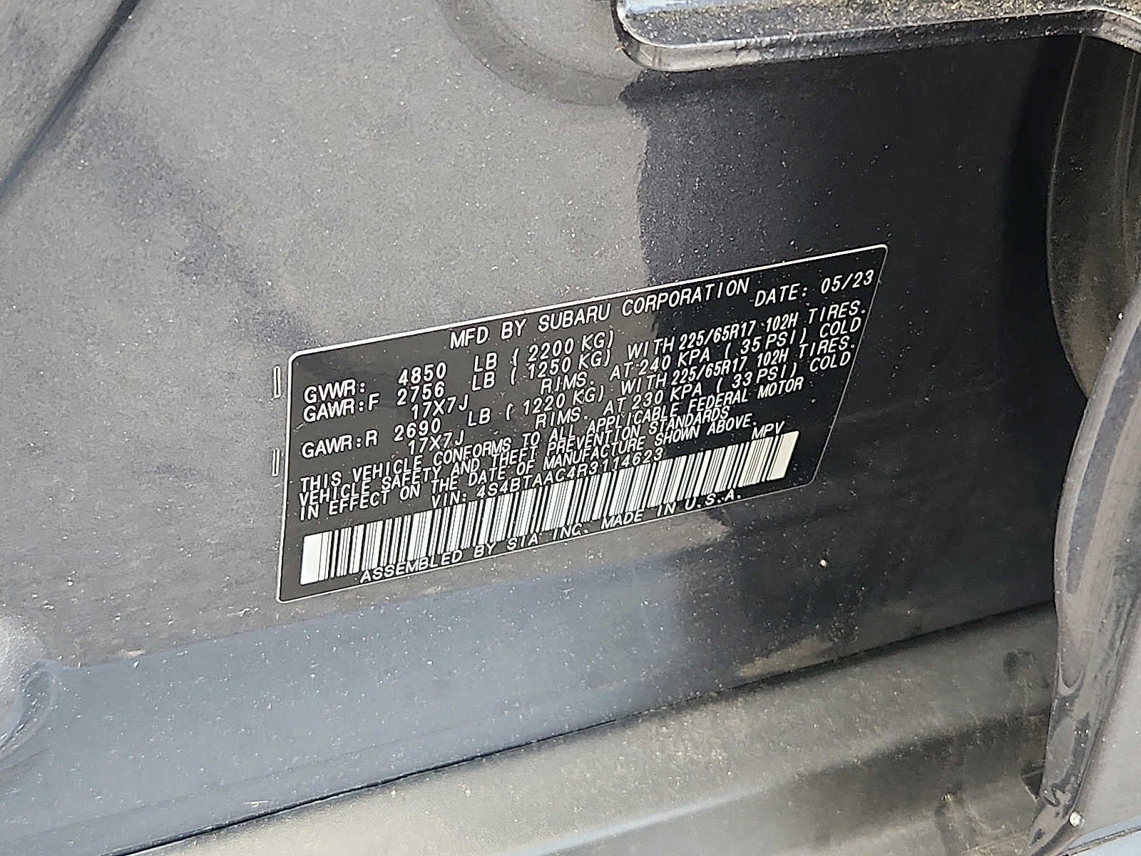 2024 Subaru Outback AWD