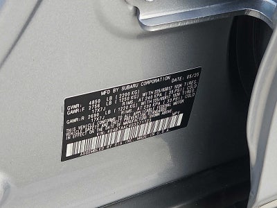 2025 Subaru Outback AWD