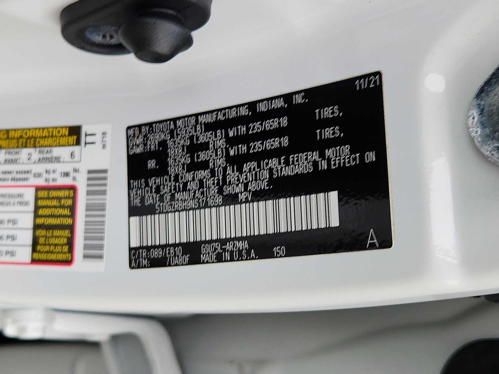 2022 Toyota Highlander XLE AWD