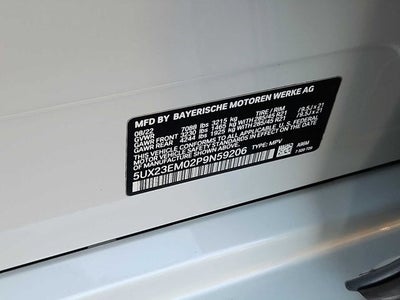 2023 BMW X7 xDrive40i Sports Activity Vehicle