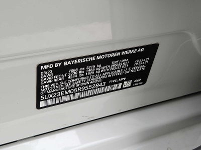 2024 BMW X7 xDrive40i Sports Activity Vehicle