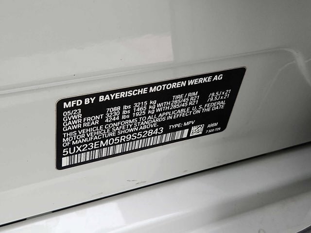 2024 BMW X7 xDrive40i Sports Activity Vehicle