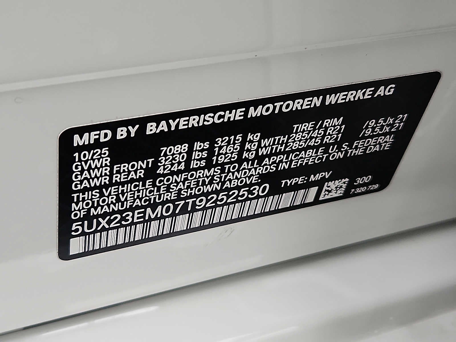 2026 BMW X7 xDrive40i Sports Activity Vehicle