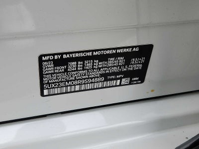 2024 BMW X7 xDrive40i Sports Activity Vehicle