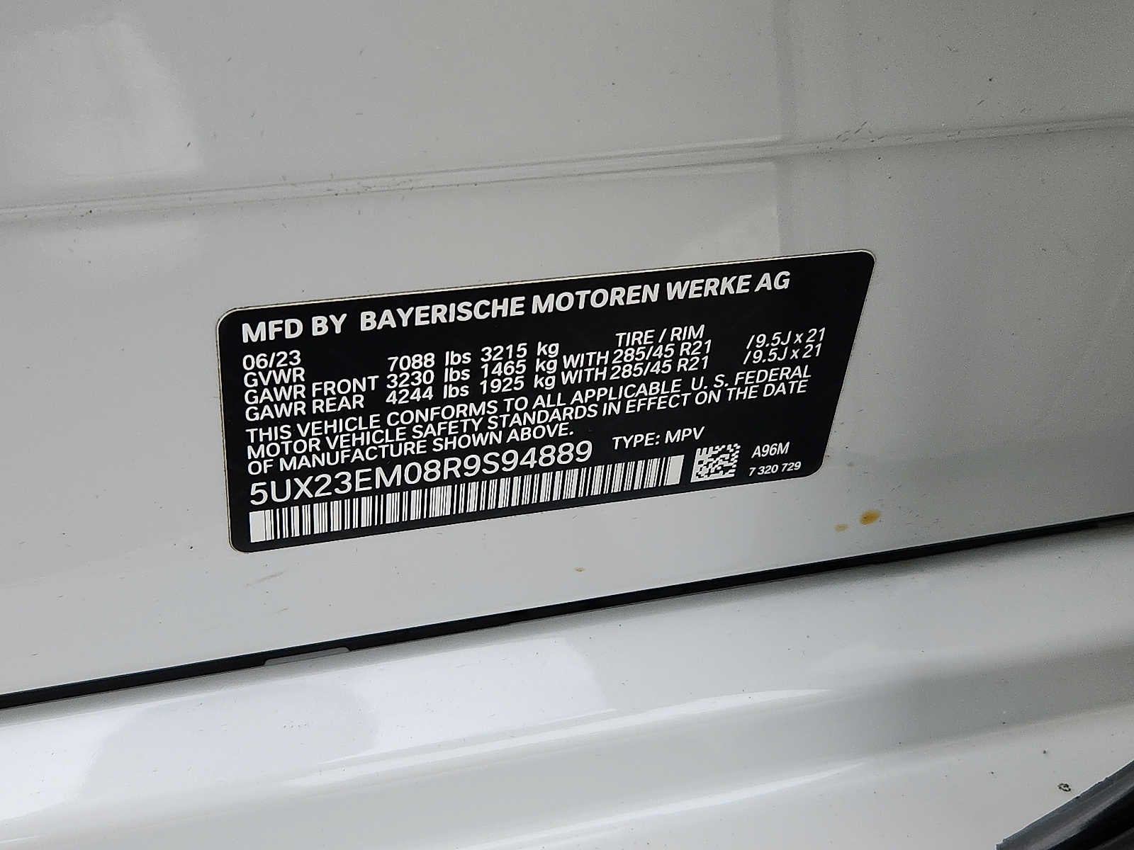 2024 BMW X7 xDrive40i Sports Activity Vehicle