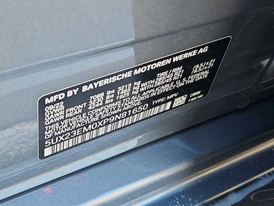 2023 BMW X7 xDrive40i Sports Activity Vehicle