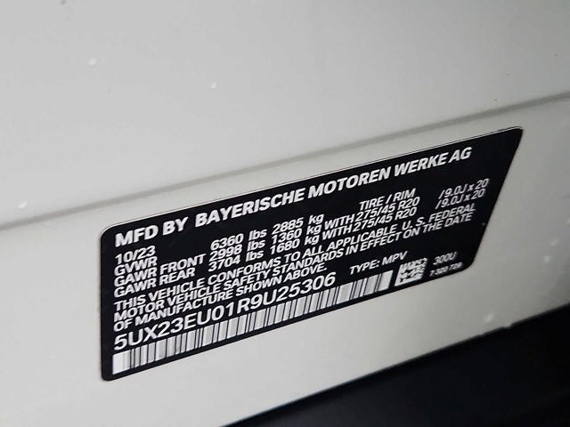 2024 BMW X5 xDrive40i Sports Activity Vehicle