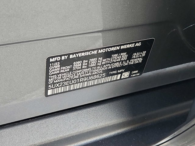 2024 BMW X5 xDrive40i Sports Activity Vehicle