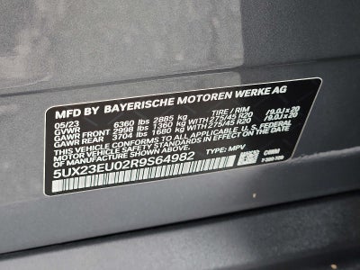 2024 BMW X5 xDrive40i Sports Activity Vehicle