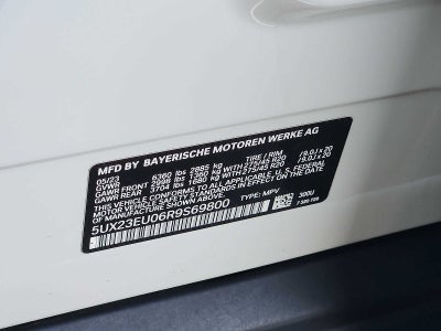 2024 BMW X5 xDrive40i Sports Activity Vehicle