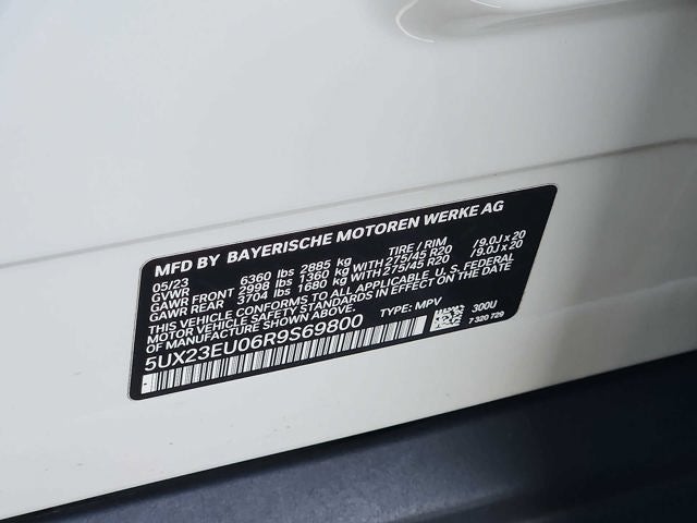 2024 BMW X5 xDrive40i Sports Activity Vehicle