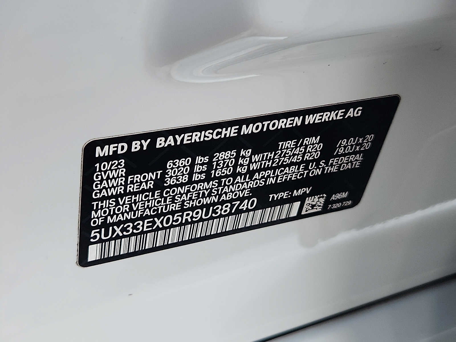 2024 BMW X6 xDrive40i Sports Activity Coupe