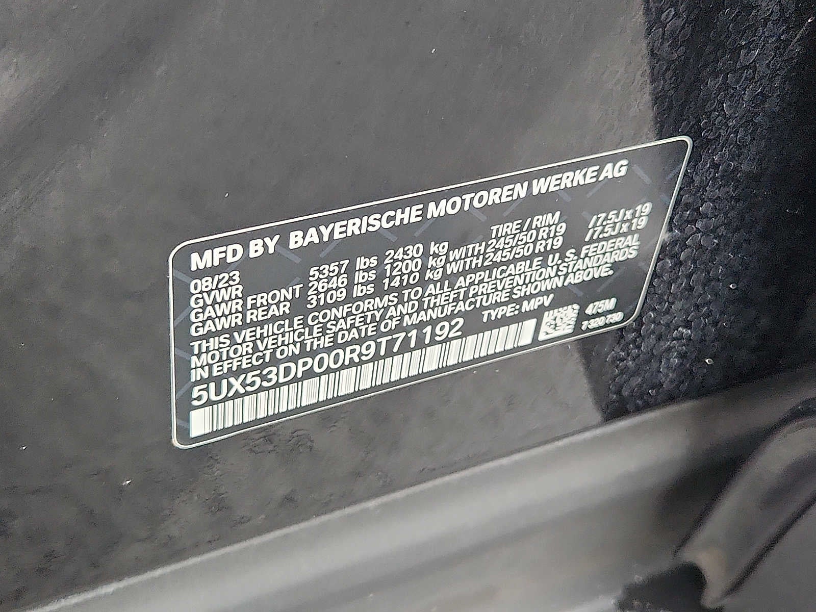 2024 BMW X3 xDrive30i Sports Activity Vehicle