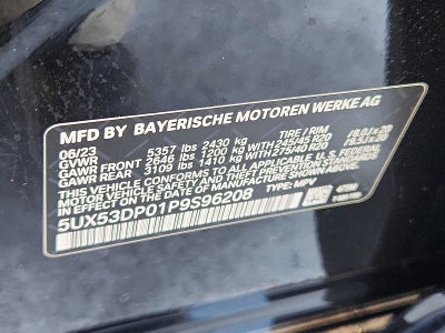 2023 BMW X3 xDrive30i Sports Activity Vehicle