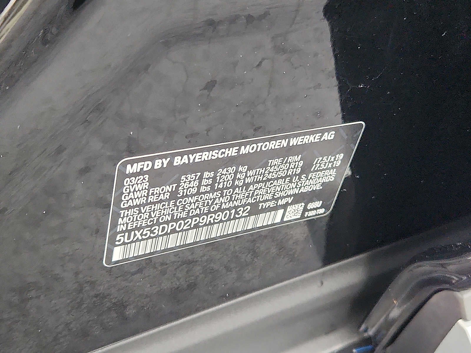 2023 BMW X3 xDrive30i Sports Activity Vehicle