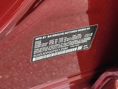 2023 BMW X3 xDrive30i Sports Activity Vehicle