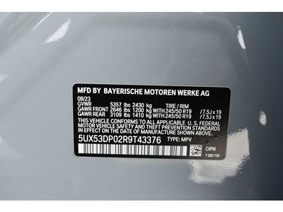 2024 BMW X3 xDrive30i Sports Activity Vehicle