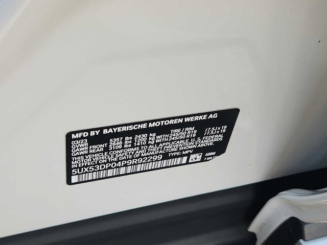 2023 BMW X3 xDrive30i Sports Activity Vehicle
