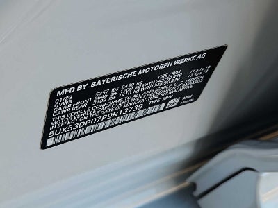 2023 BMW X3 xDrive30i Sports Activity Vehicle