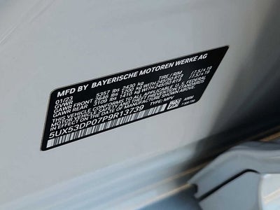 2023 BMW X3 xDrive30i Sports Activity Vehicle