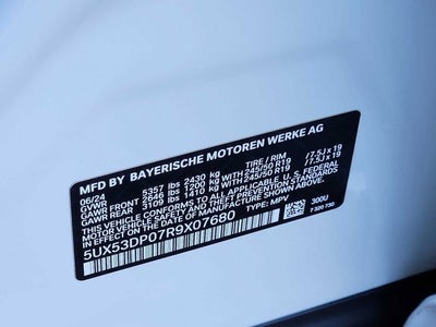 2024 BMW X3 xDrive30i Sports Activity Vehicle