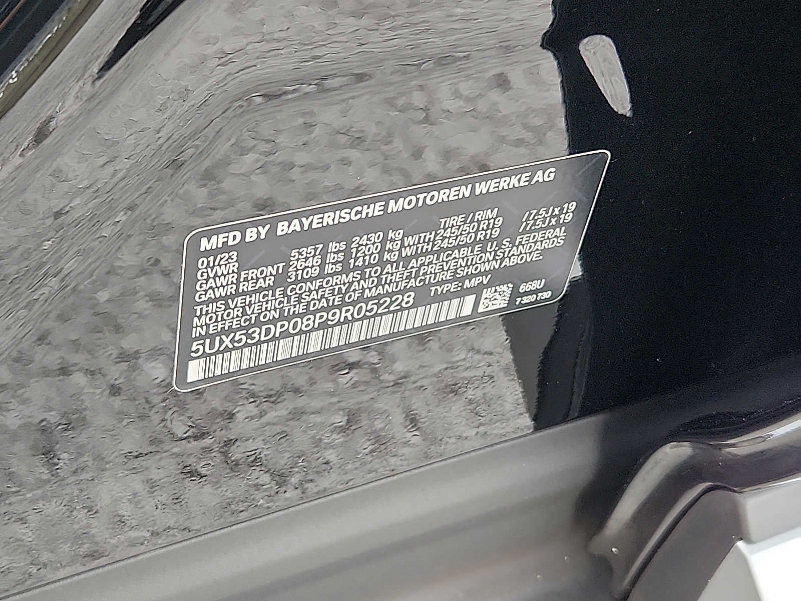 2023 BMW X3 xDrive30i Sports Activity Vehicle