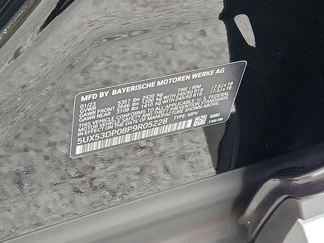 2023 BMW X3 xDrive30i Sports Activity Vehicle