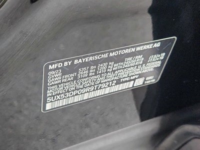 2024 BMW X3 xDrive30i Sports Activity Vehicle