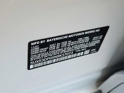 2022 BMW X3 xDrive30i Sports Activity Vehicle