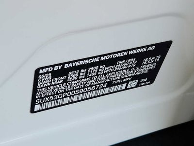 2025 BMW X3 30 xDrive Sports Activity Vehicle