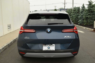 2026 BMW X3 30 xDrive Sports Activity Vehicle