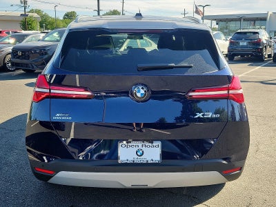 2026 BMW X3 30 xDrive Sports Activity Vehicle
