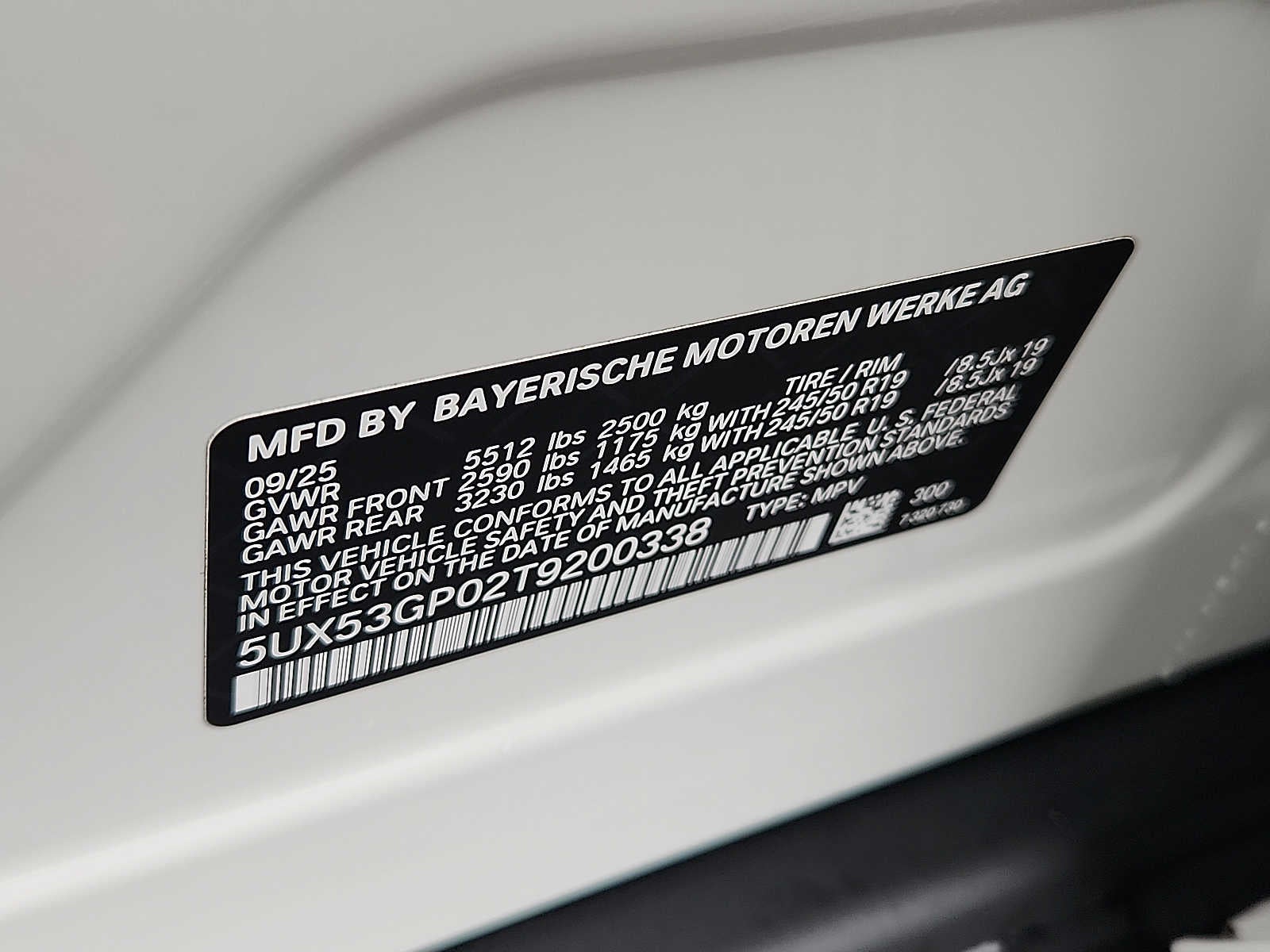 2026 BMW X3 30 xDrive Sports Activity Vehicle