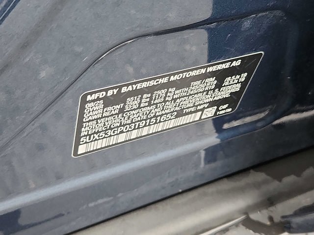 2026 BMW X3 30 xDrive Sports Activity Vehicle