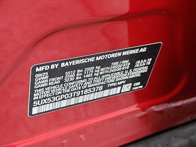 2026 BMW X3 30 xDrive Sports Activity Vehicle