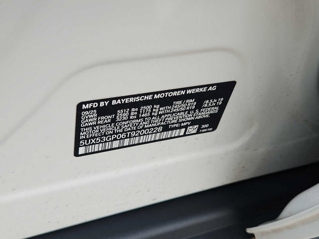 2026 BMW X3 30 xDrive Sports Activity Vehicle