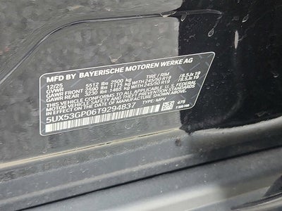 2026 BMW X3 30 xDrive Sports Activity Vehicle