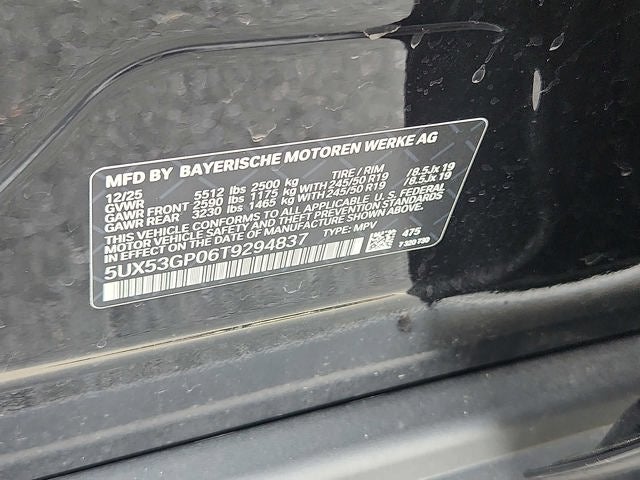 2026 BMW X3 30 xDrive Sports Activity Vehicle