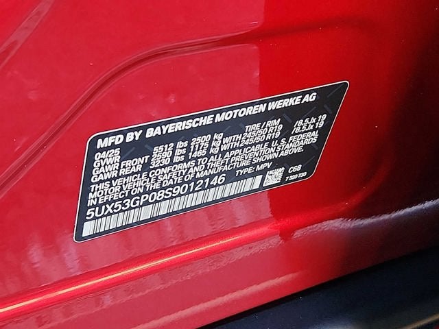 2025 BMW X3 30 xDrive Sports Activity Vehicle